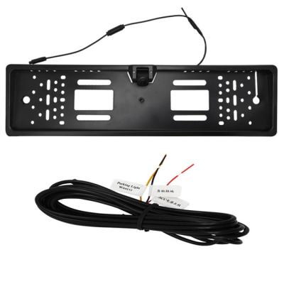 China Car License Plate Backup Reverse Live Frame Factory Car Camera Wireless Wifi Car Reversing Rear View Camera for sale