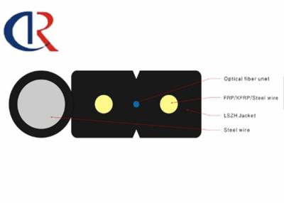 Cina Colore naturale FRP Rod, disposizione di plastica di rinforzo epossidico del cavo dell'interno della fibra del Kevlar del centro di KFRP in vendita