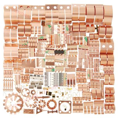 China Mrd ECU 80-100dB Spring EMI Gasket SMD Gold Spring 100000 times without deformation after compressed 15 years of factory manufacturing for sale