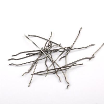 China Non Secondary Modern Design Style Hooked End Stainless Fiber For Concrete Reinforcement for sale