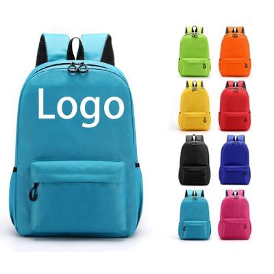 China Waterproof Logo Customized Students Backpacks School Bag For Back To School Backpack for sale