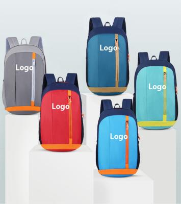 China Logo Customize Customer Promotion Waterproof Backpack Give Away Kids School Bag For Donation for sale