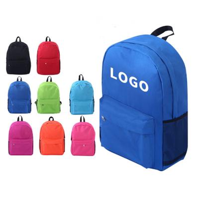 China Factory Directly Wholesale Custom Waterproof School Bag Logo Printing Backpack Students School Bag for sale