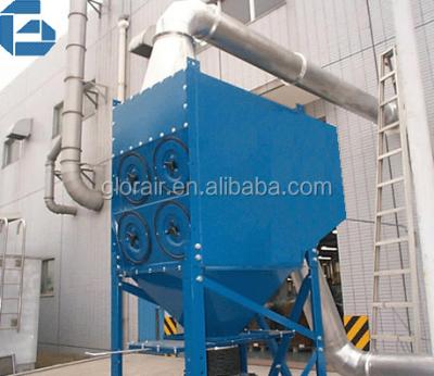 China Factory quality horizontal cartridge dust collector for glass, shop dust collection systems for sale