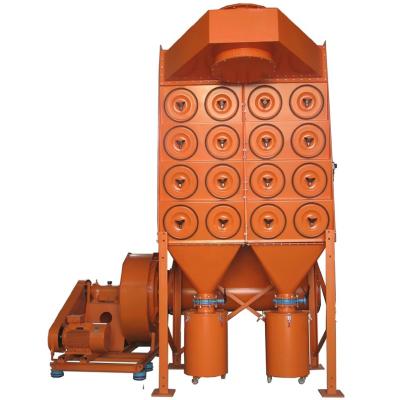 China Factory reliable horizontal cartridge dust collector for powders dust collector machine manufacturers in China for sale