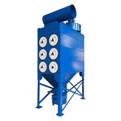 China Factory Reliable Horizontal Cartridge Dust Collector For Balance Dust Extraction Paper Equipment for sale