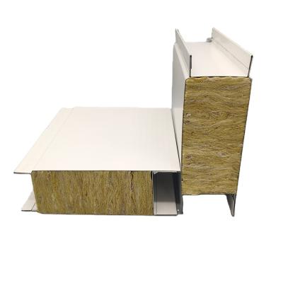 China Industrial sandwich panel rock wool sandwich panel for sale UAE for sale