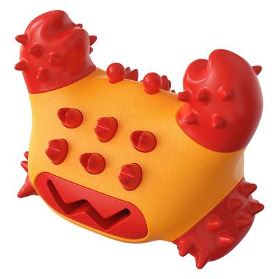 China 2021 New Viable Crab Shaped Dog Chew Toy Dental Care Dog Teeth Cleaning Toy for sale