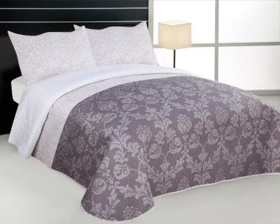 China Factory Home Supply Ultrasonic Printing Comforter Set Embossed Microfiber Non Quilting Comforter for sale