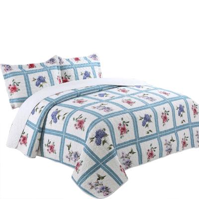 China Wholesale Breathable Quilted Cotton Block Wash Set Of Three for sale