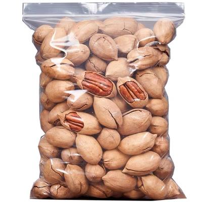 China Premium Quality 100% Natural Semi-Sweet Roasted Salted Pecans with Raw Shell Pecans for sale