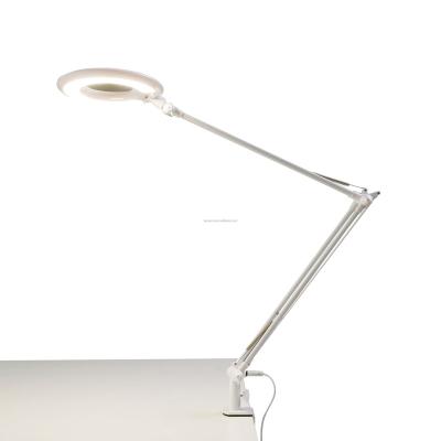 China Project Study Classic Long LED Aluminum Lamp Arm Stretchable Clip Lamp for sale