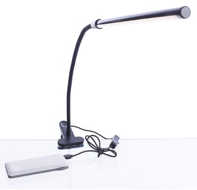 China Classic Hot Selling Gooseneck Pipe Table Lamp Reading Flexible Clip Lamp for Study and Work for sale