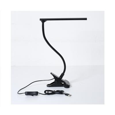 China Classic Design Slim Portable Eye Shield Flexible Led Desk Lamp Clip On Table Lamp For Home Office for sale