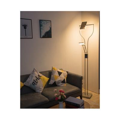 China Simple Modern Luxury Floor Lamp With Mother And Son Lamp Corner Standing Light With Stepless Dimming Switch for sale