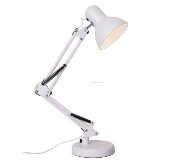 China Best Selling Single Bulb Desk Lamp Classic Flexible Multicolor Clip Lamp On Table Reading Lamp for sale