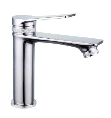 China Modern Designed Hot Chrome Faucet Cold Water Basin Mixer Tap for sale