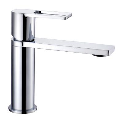 China New Metered Faucets Basin Faucets,Single Handle Chrome Zinc Brass Bath Basin Mixer,Popular Cheap Bathroom Faucets for sale