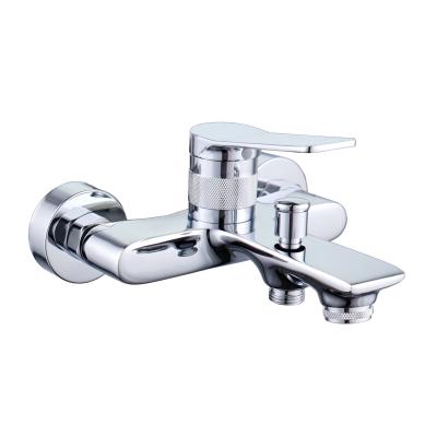 China Without Slide Bar Single Handle Wall Mounted Bathtub Shower Mixer for sale