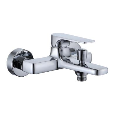 China Without Slide Bar Shower Room Faucet Sanitary Ware Bathroom Chrome Shower Faucet Mixer for sale