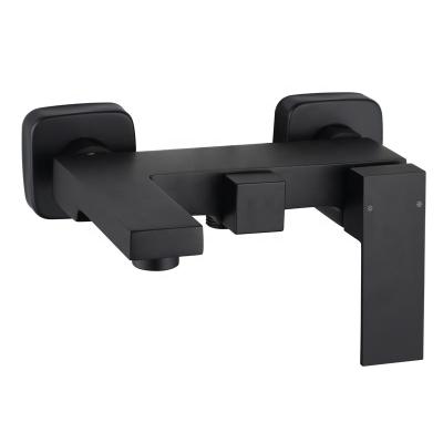 China Without Slide Bar Shower Room Faucet Sanitary Ware Bathroom Shower Faucet Matte Black for sale