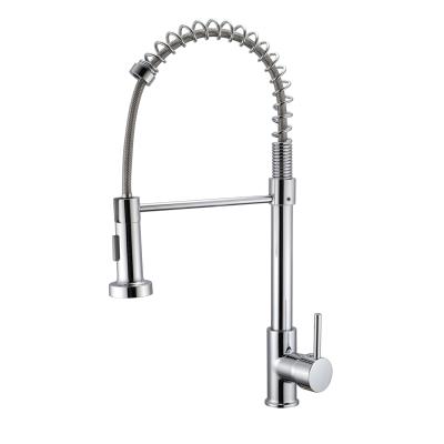 China Kuchnia Baterie Modern Brass Kitchen Faucet Chrome Kitchen Mixer Tap for sale