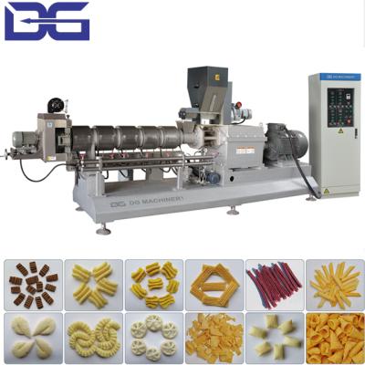 China Automatic Crispy Chips Cone Granule Snacks Fried Sala Bugles Snacks Machine Sala Bugles Making Machine Processing Line for sale