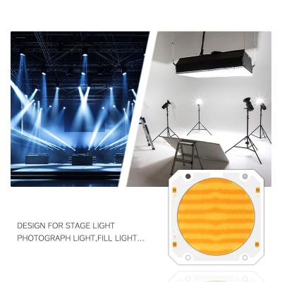 China Chip LED de alta potência bi color 300W 6060 flip chip custom cob led chip para luz comercial de palco à venda