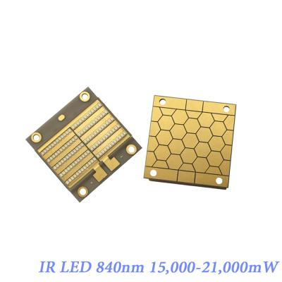 China PFEILER LED 840nm 100W Chips Chip-15000-21000mW 120DEG IR LED zu verkaufen