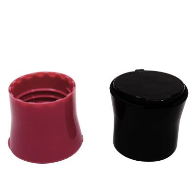 China Non Spill Hot Sale Plastic PP Disc Cap Manufacturer Custom 24/410 Screw Cap Disc Top Cap for sale