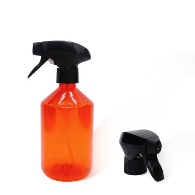 China Personal Care 500ml Plastic Orange Trigger Sprayer Bottle For House Cleaning for sale