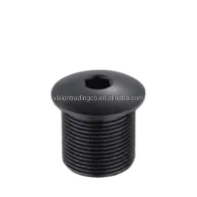 China CNC Machining Aluminum BMX Forward Alloy Top Cap Bolts For Fork Steerer M25xP1.5 for sale