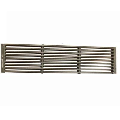 China Hotel Hot Selling New Design Customized Cast Iron Door Grilles Flat Iron Grill for sale