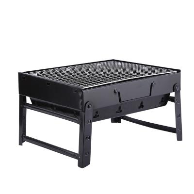 China Durable Charcoal Party Use Stainless Steel BBQ Grill Folding Commercial BBQ Grill for sale