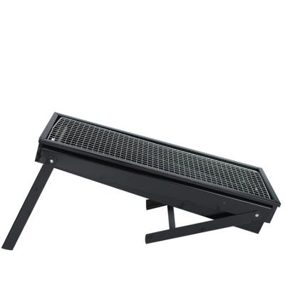 China Latest Technology Corten Steel Folding Metal Fire Pit China Foldable Barbecue Grill for sale