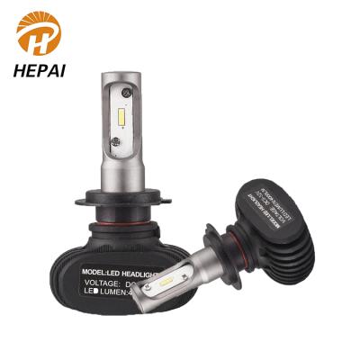 China Automobile Lamp High Low Beam IP68 24watt Offroad Auto Aluminum Car LED Headlight Bulb H4 for sale