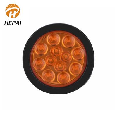 China High/dim light and energy saving 9v -36v car flashing/5wires auto light truck light 12W track led tail light for sale