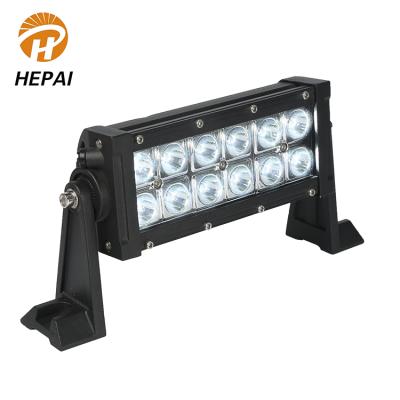 China Wholesale Price Aluminum High Low Beam Waterproof 72W Outdoor Strip Led Bar Lights for sale