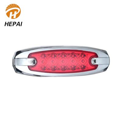 China Flashing 12v 10watt automotive auto worklight waterproof bulb top tail light strong/weak and good flashing/5wires heat led truck light for sale