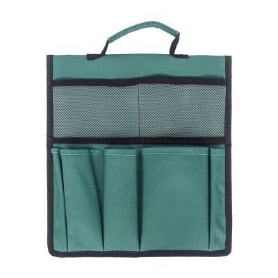 China Canvas Folding Garden Tool Bag Heavy Duty Gardeners Bench Bag Kneeling Bag Tools Storage Bag for sale