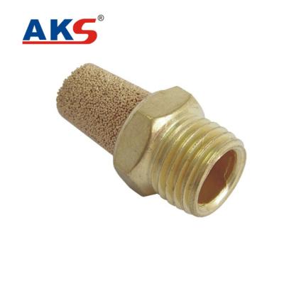 China AKS ABSL Machinery Repair Shop Muffler Silencer Brass for sale