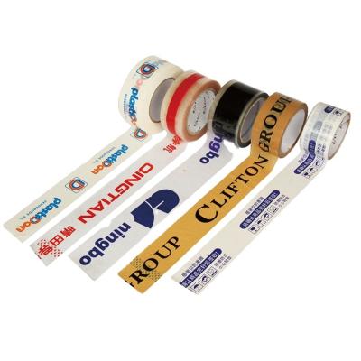 China Custom Heat Resistant Writing Printed Packing Tape With Logo for sale