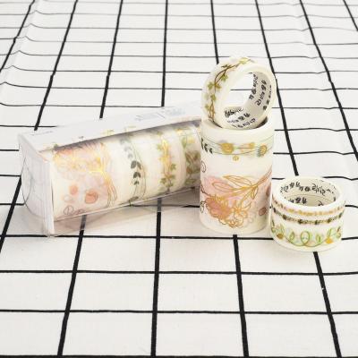 China Factory wholesale cartoon waterproof printed waterproof washi tape for diy craft for sale