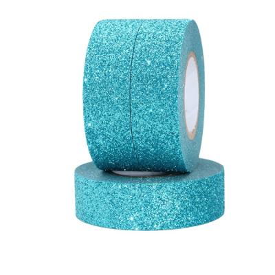 China waterproof birthday gift wrapping decorative colorful glitter band, new product glitter bands made in china, card making glitter bands for sale