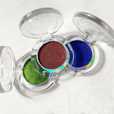 China Waterproof Custom Glitter Pressed High Dye Eyeshadow Private Label Shimmer Neon Eyeshadow for sale