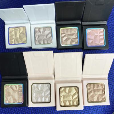 China Waterproof 8 Colors Shimmer Highlighter Bar Palette Private Label Face Makeup Powders DIY Highlighter Bar Palette for sale