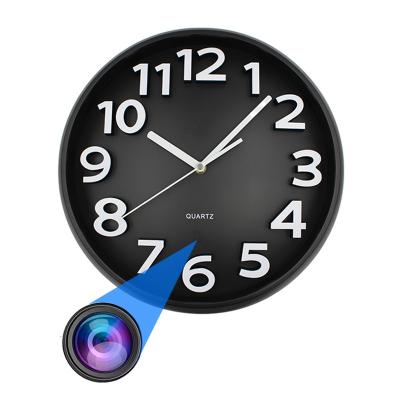 China APP Hidden Wall Clock Camera IP CCTV Spy Camera Two Way Audio Wall Clock Camera 1080P WIFI for Baby Monitoring Home Security for sale