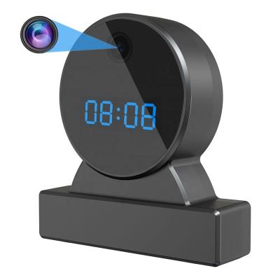 China Human Motion Tracking Spy Hidden 1080P Clock Camera With Wifi APP Control Wall Clock Spy Camera Motion Detector Voice Recorder Video Security Camera for sale