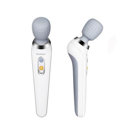 China High Quality Rechargeable Personal Body Radio Magic Wand Massager Handheld Therapeutic Wireless Vibrating Vibrator for sale