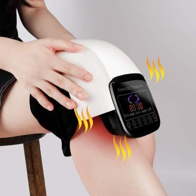 China Air Pressure Hot Pain Massager Therapy Laser Light Knee Leg Sale Reliefe Infrared Knee Cap Massager Equipment for sale